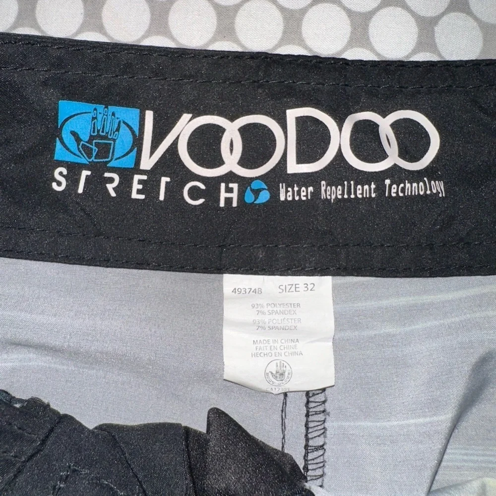 Voodoo Body Glove Board Shorts Mens 32 Multicolor Stripe Surf Swim Y2K Style